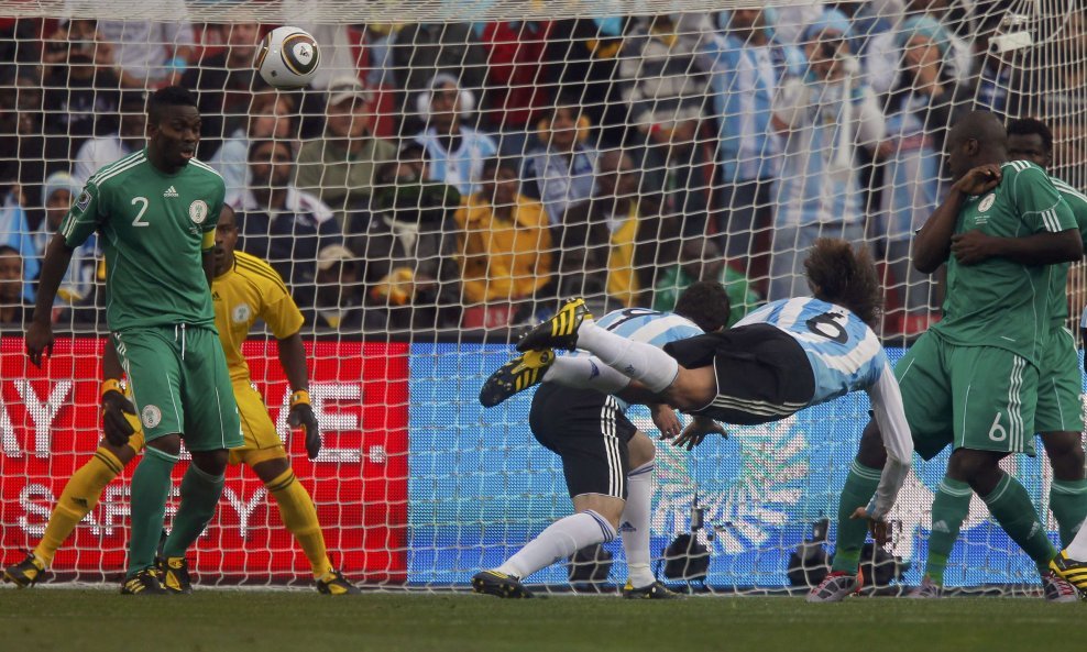 Gabriel Heinze, Argentina-Nigerija