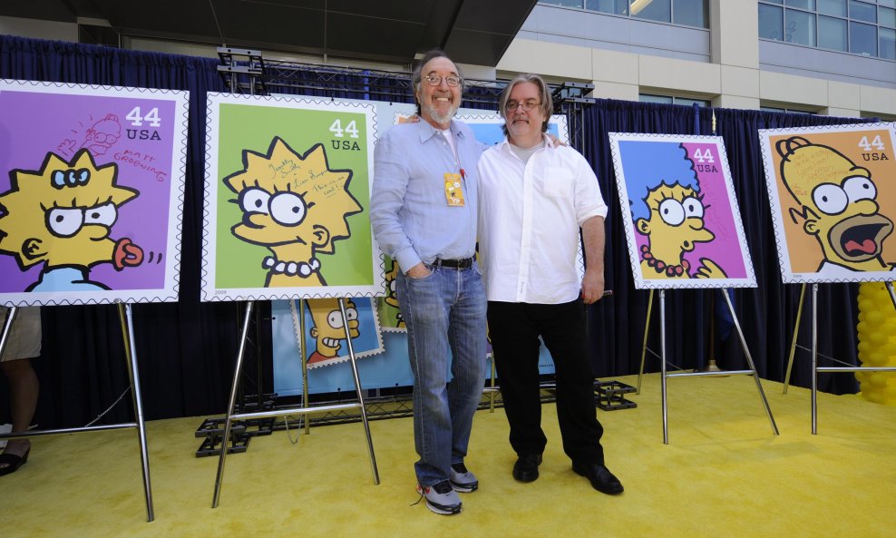 simpsoni poštanska marka