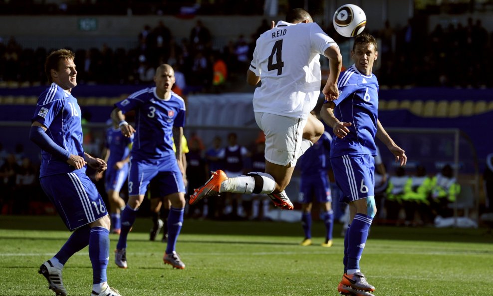 Reid, Slovačka-Novi Zeland, SP 2010