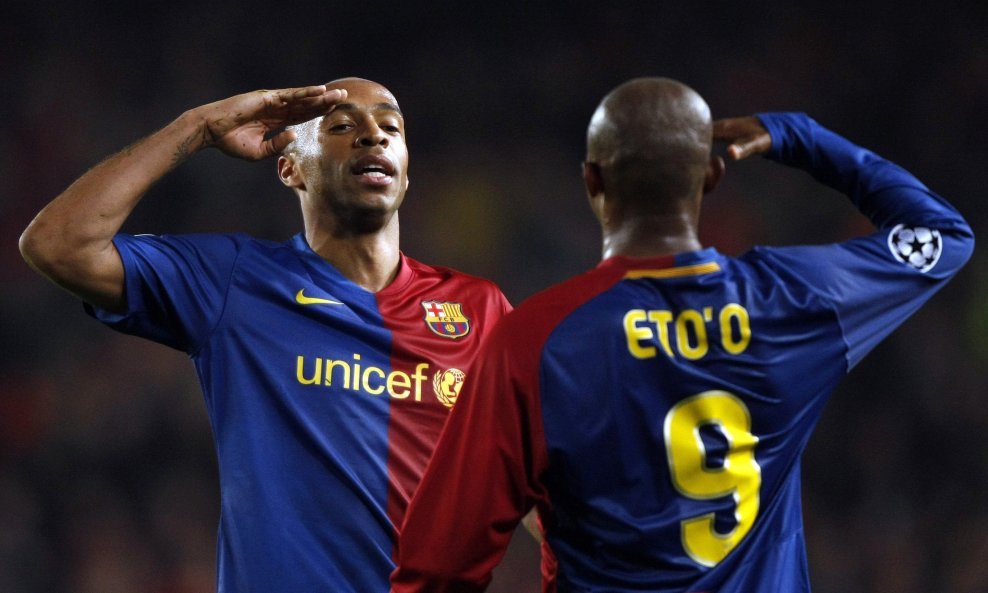 Thierry Henry i Eto'o