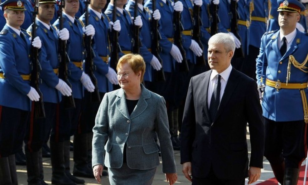 Tarja Halonen i Boris Tadić