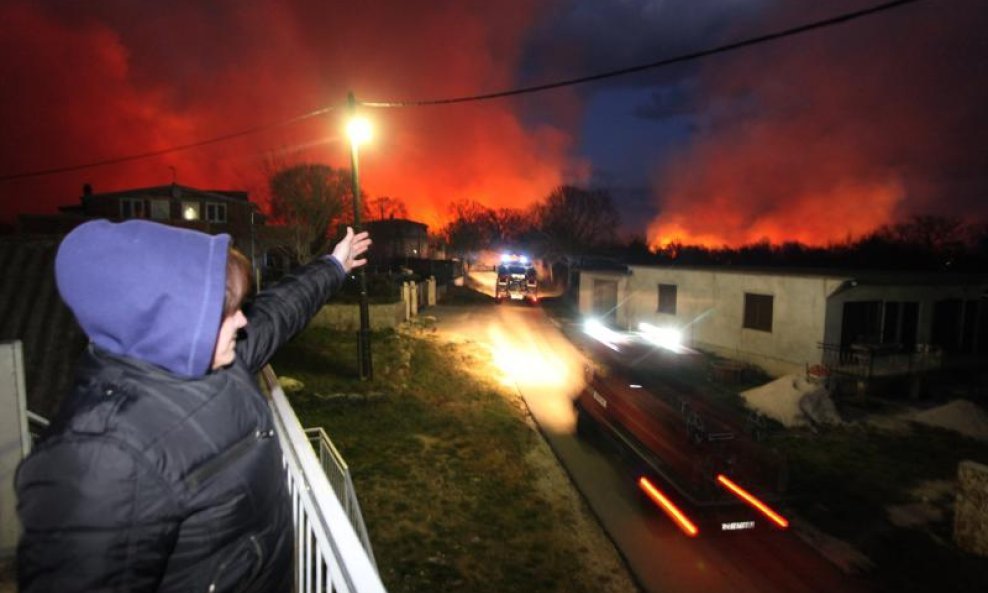 Požar kod Murvice Donje