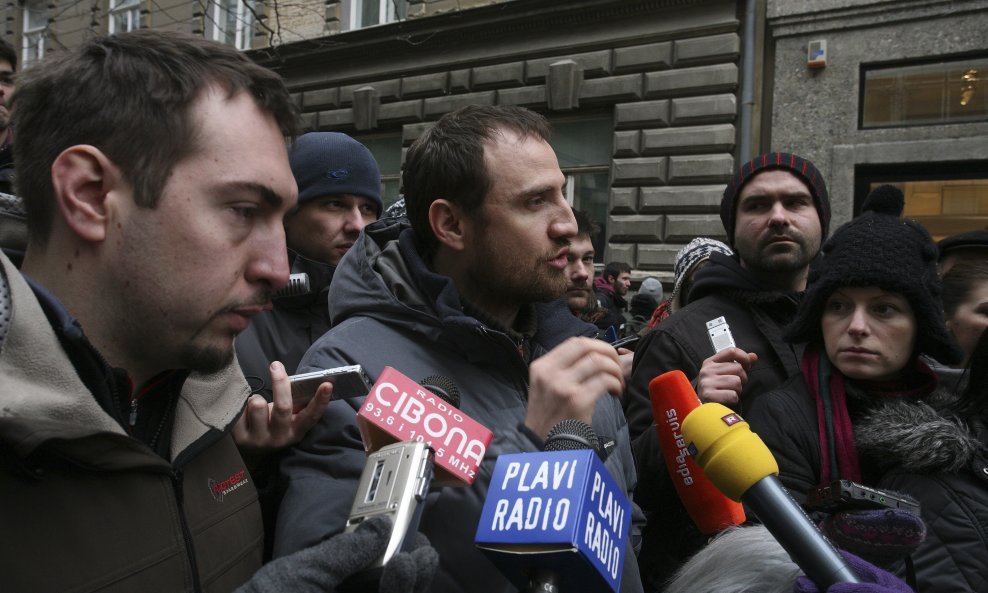 Tomislav Tomašević iz Zelene akcije i Teodor Celakovski iz udruge Pravo na grad