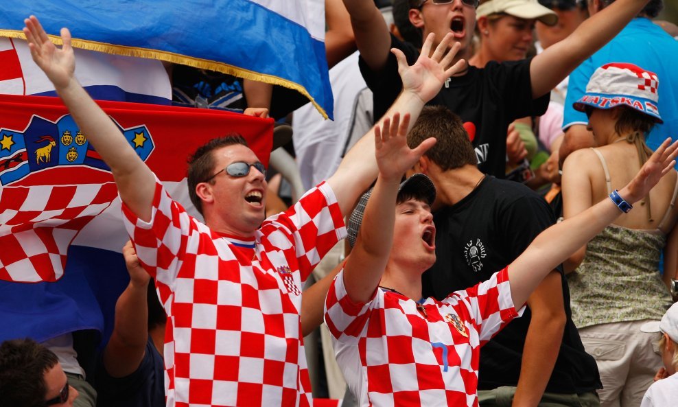 Hrvatski navijači, Australian Open, siječanj 2009.