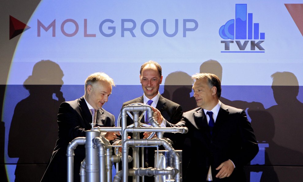 Zsolt Hernadi, Cristof von Branconi i Viktor Orban