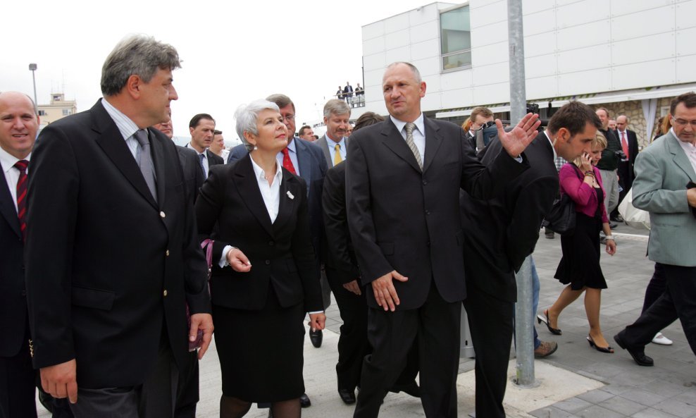 JADRANKA KOSOR PUTNIČKI TERMINAL RIJEKA