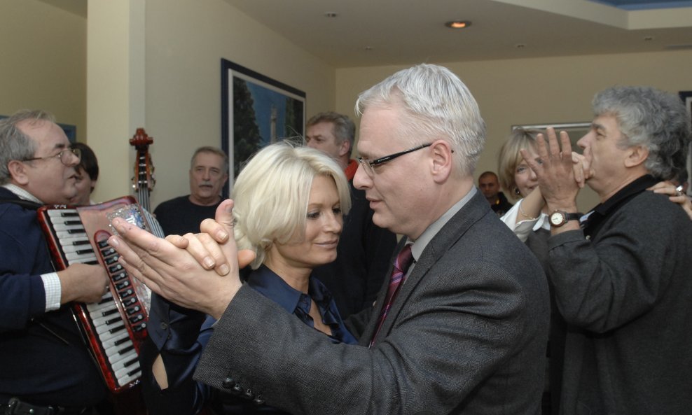 Ivo Josipović i Nela Sršen