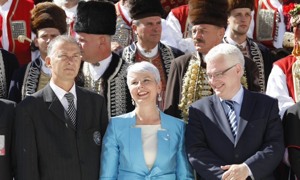 jadranka kosor, ivo josipović