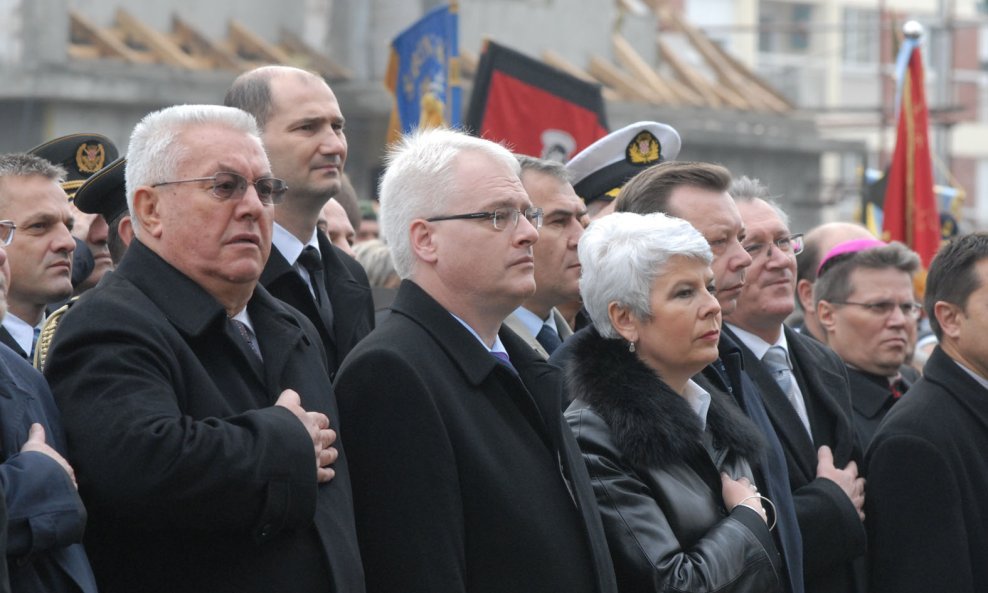 Luka Bebić, Ivo Josipović, Jadranka Kosor i Božidar Pankretić 1