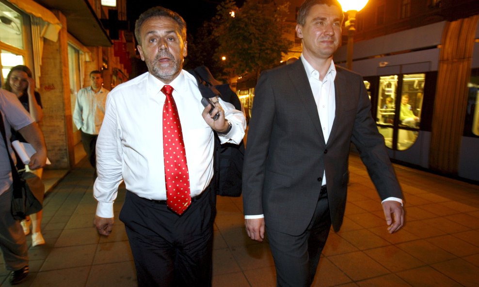 Milan Bandić i Zoran Milanović