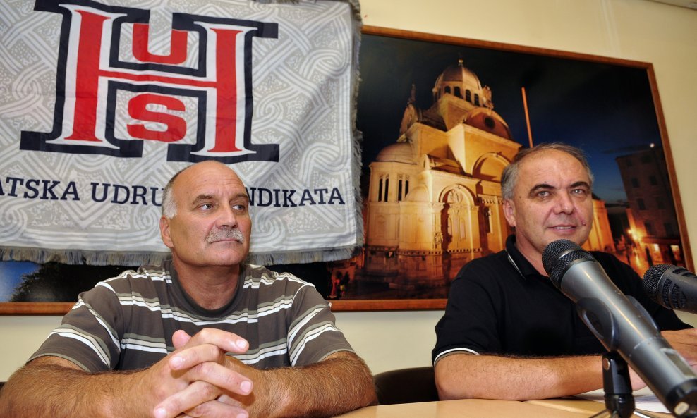 Čelnici HUS-a Ozren Matijašević i Zdravko Burazer