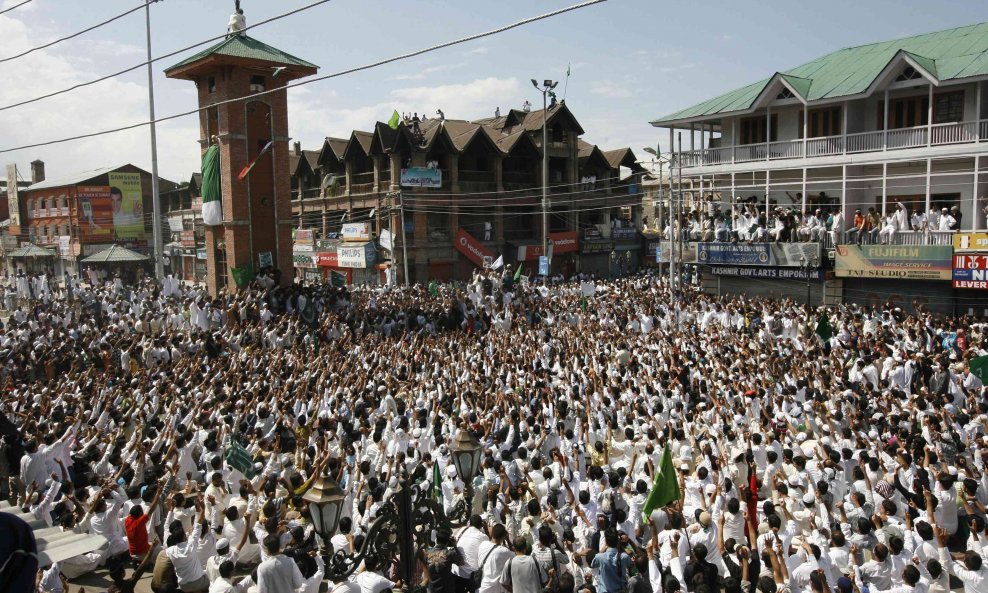 Prosvjedi u indijskom Kašmiru