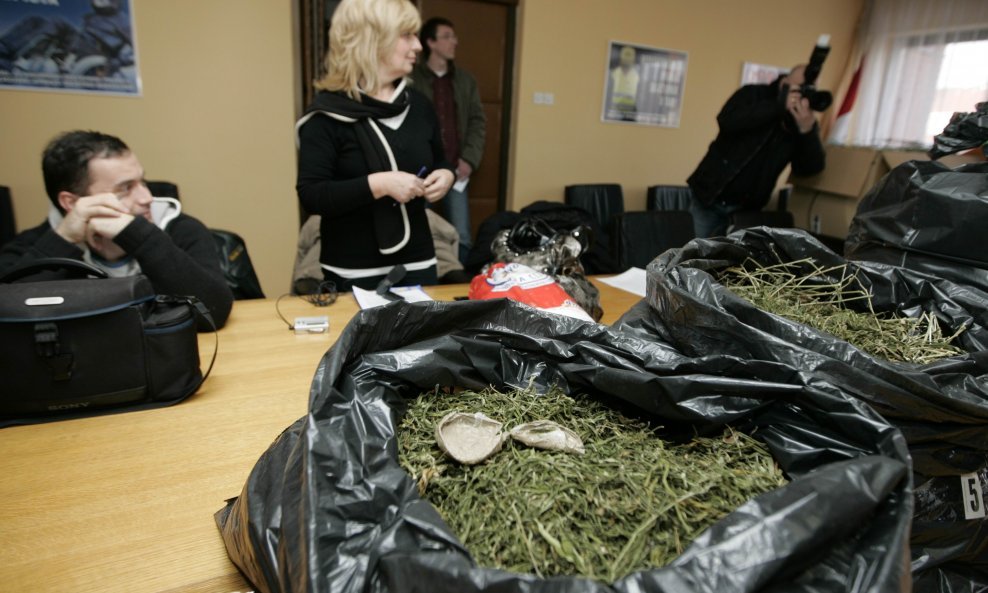 Marihuana zaplijenjena u Osijeku
