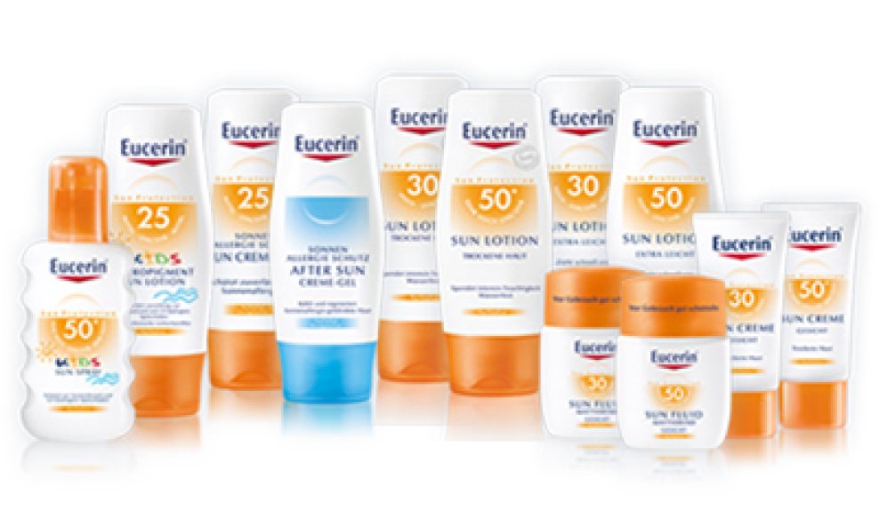 Eucerin SUN TEASER range