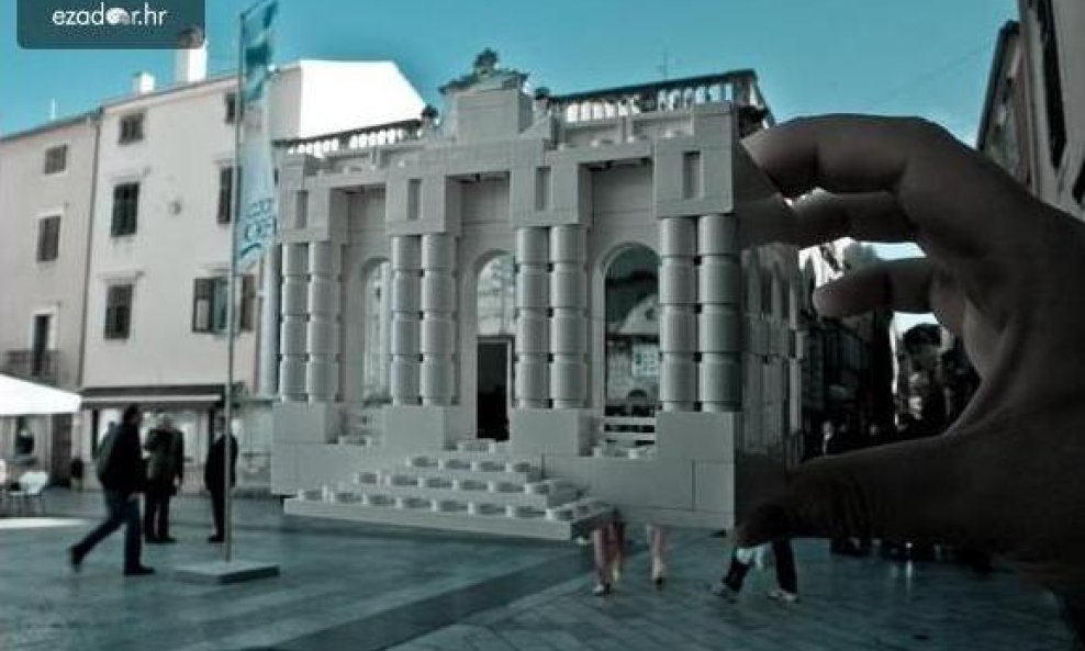 Zadar od Lego kockica 1