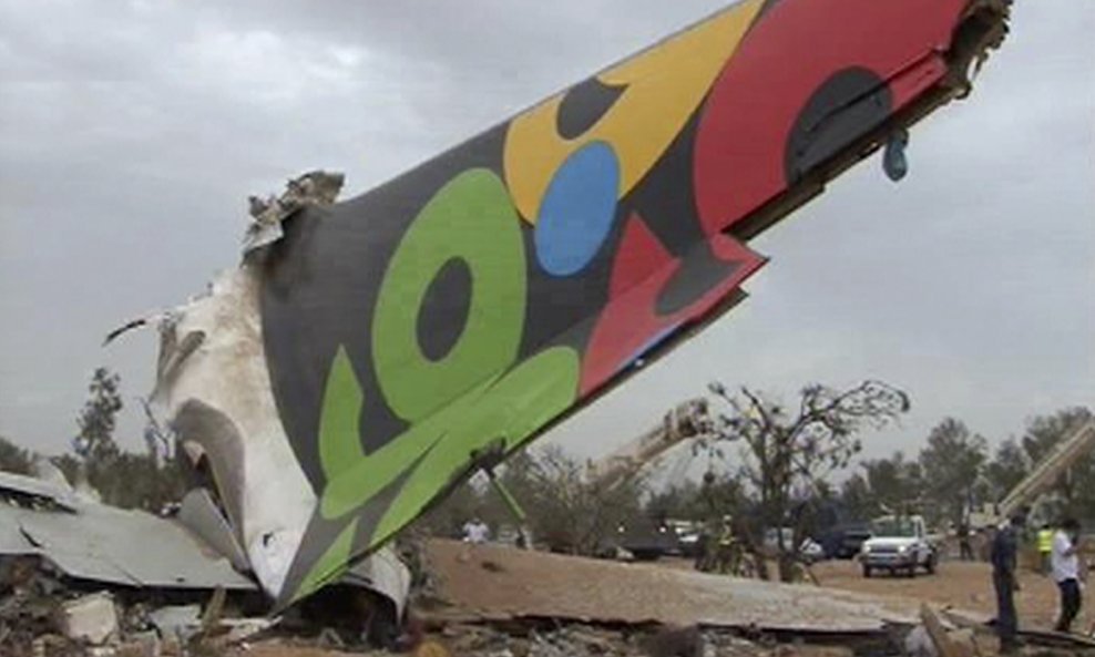 Pad aviona Libija Tripoli