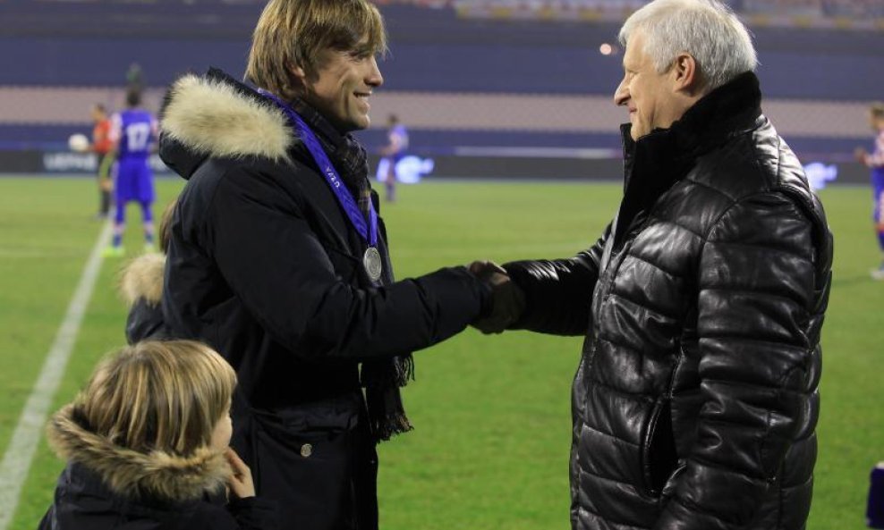 Dario Šimić i Segej Fursenko