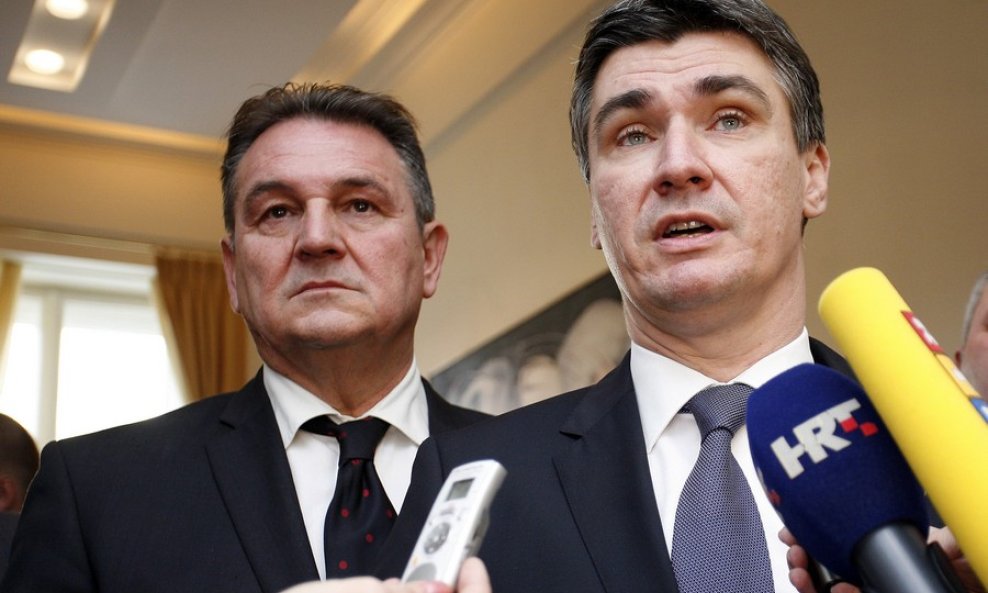 Radimir Čačić i Zoran Milanović