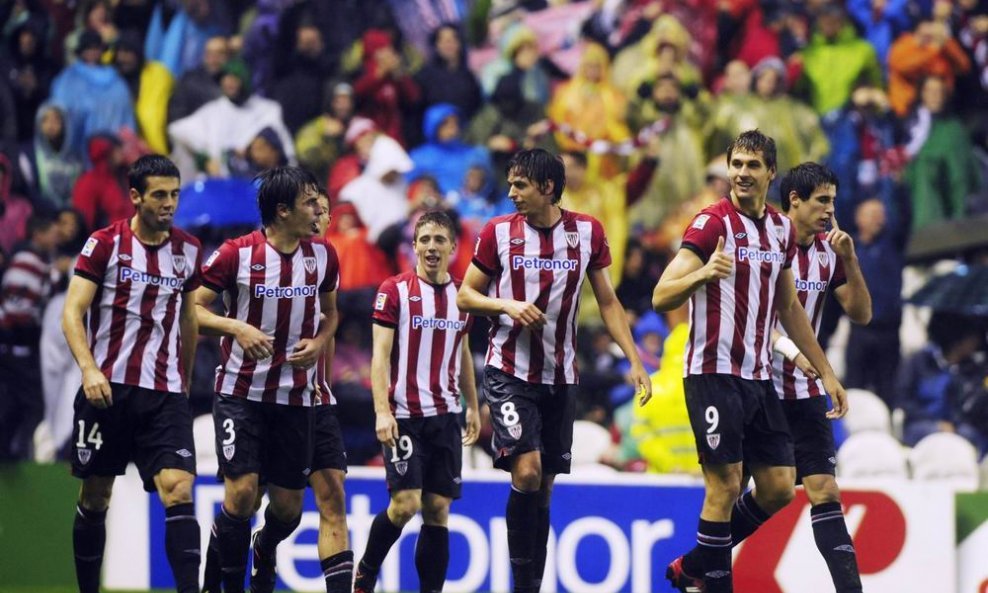 Slavlje igrača Athletic Bilbao