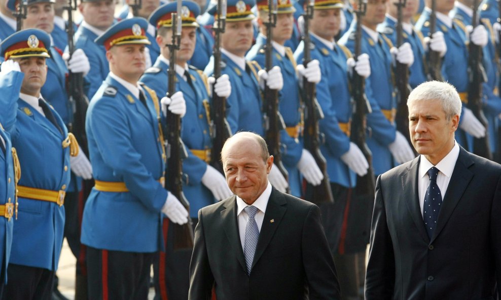 Boris Tadić i Traian Basescu 