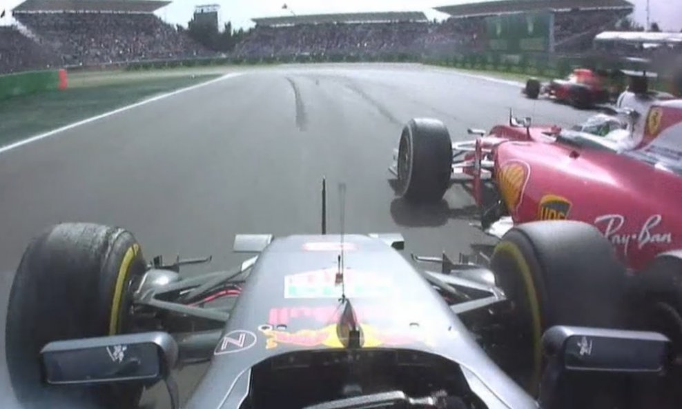 Ricciardo i Vettel u spornom duelu