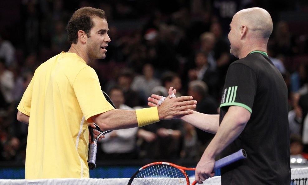 Pete Sampras i Andre Agassi