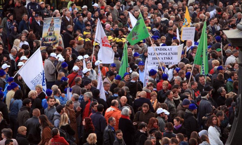 Prosvjed 150 u Zagrebu (3)