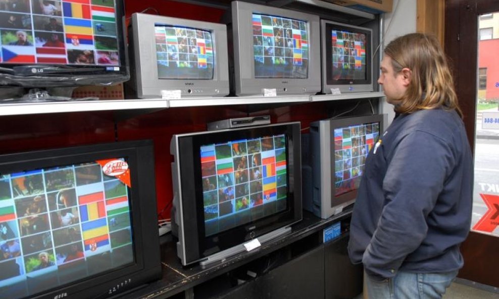 tv ekrani televizije promidžbena kampanja