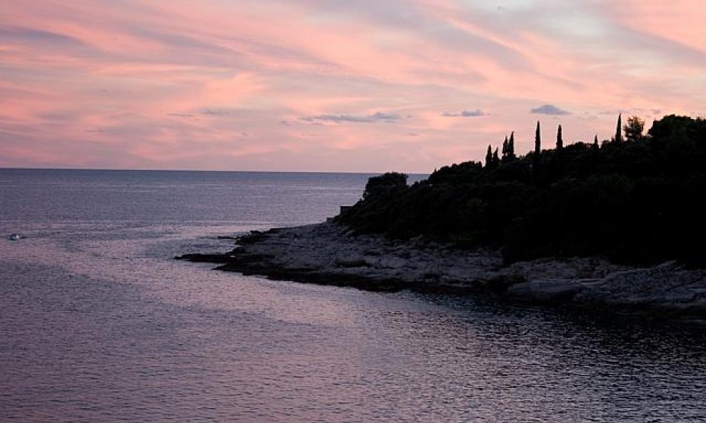 Punta Verudela zalazak sunca