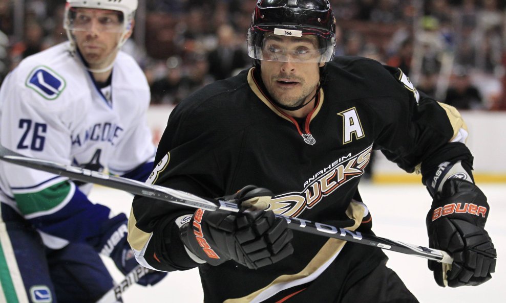 Anaheim Ducks Teemu Selanne 2011