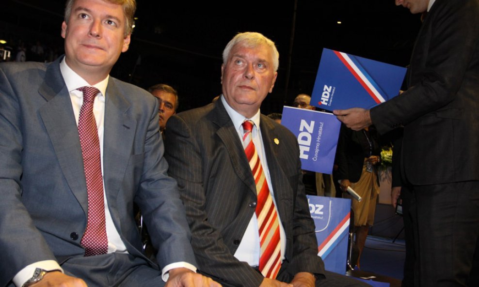14 Opći sabor HDZ-a - Antonio Lopez-Istruiza i Josip Friščić