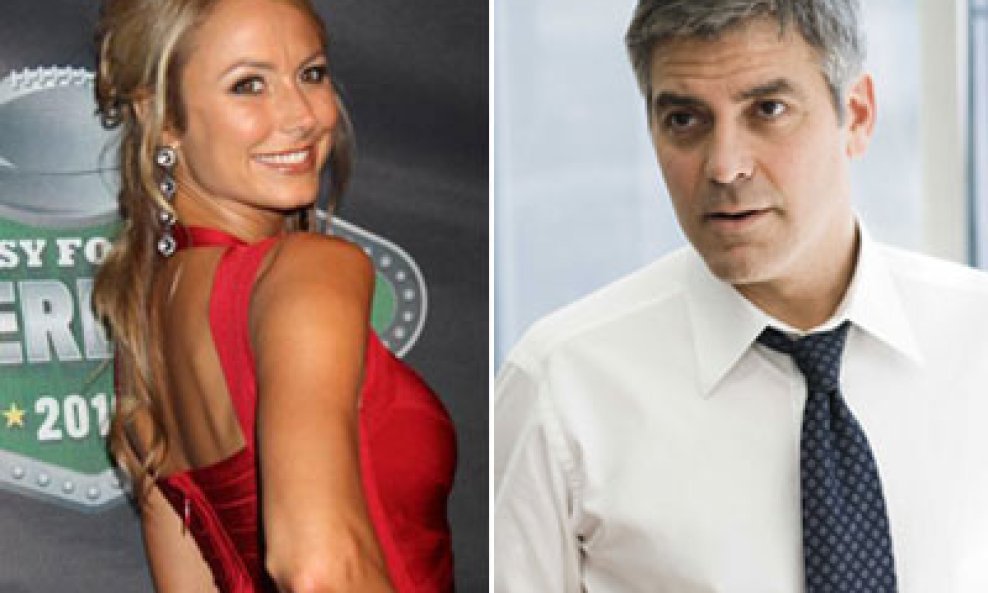 Stacy Keibler George Clooney