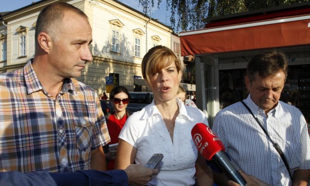 Ivan Vrdoljak i Biljana Borzan