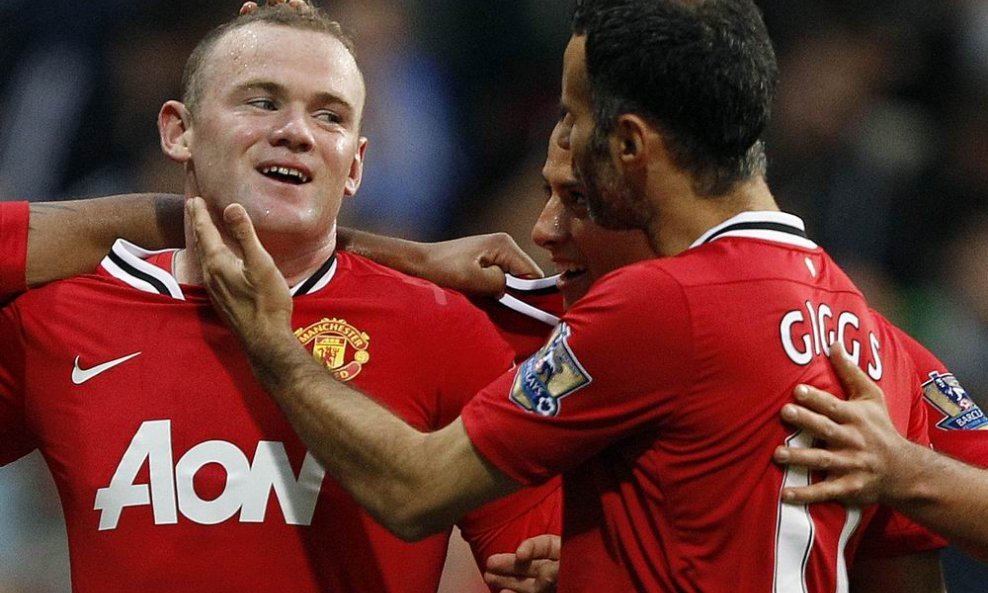 Wayne Rooney i Ryan Giggs