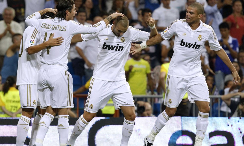 Sergio Ramos, Pepe, Karim Benzema