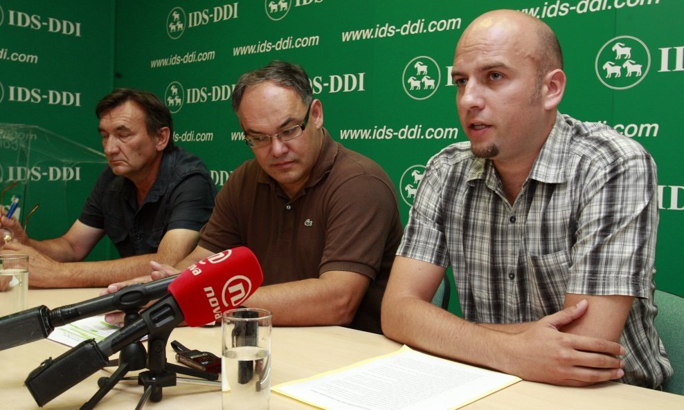 Milan Mihovilović, Damir Kajin i Marin Grgeta