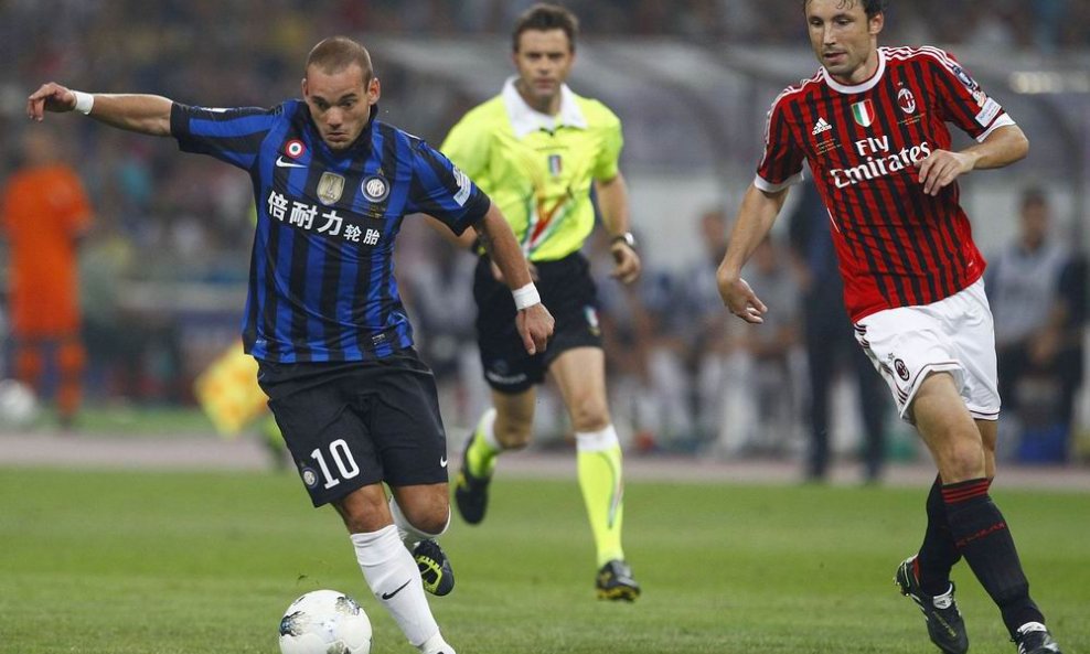Wesley Sneijder i Mark Van Bommel