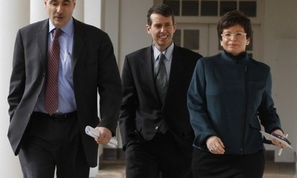 David Axelrod, David Plouffe i Valerie Jarrett