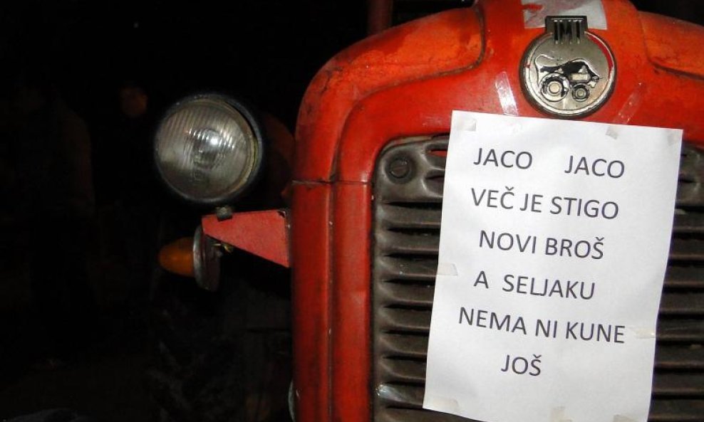 SELJACI JADRANKA KOSOR SELJAČKI PROSVJED PROSVJED SELJAKA