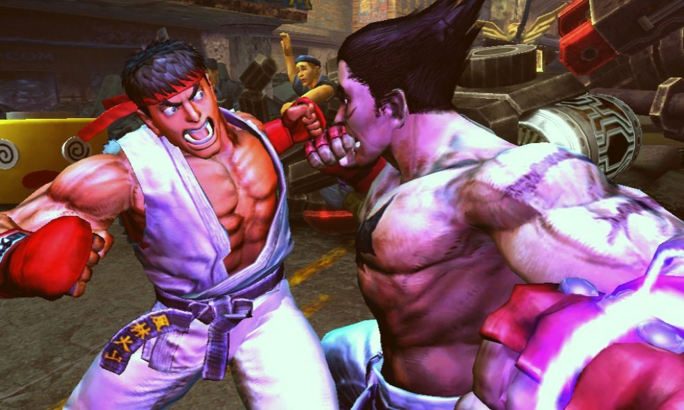 Ryu vs Kazuya Mishima Street Fighter x Tekken