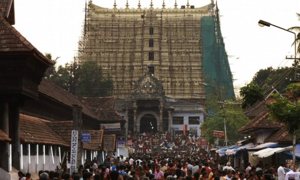 Svetište Sree Padmanabhaswamy u THIRUVANANTHAPURAMu