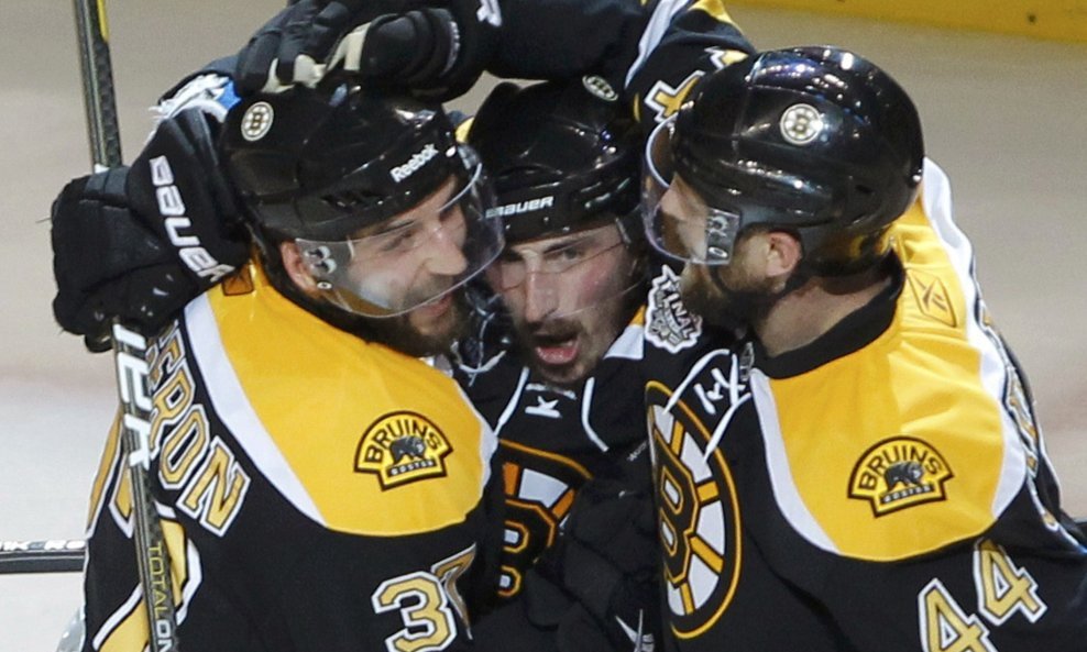 Boston Bruins, Brad Marchand, Patrice Bergeron i Dennis Seidenberg