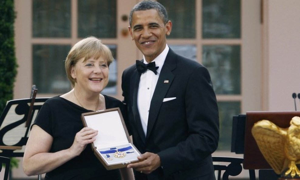 Angela Merkel i Barack Obama