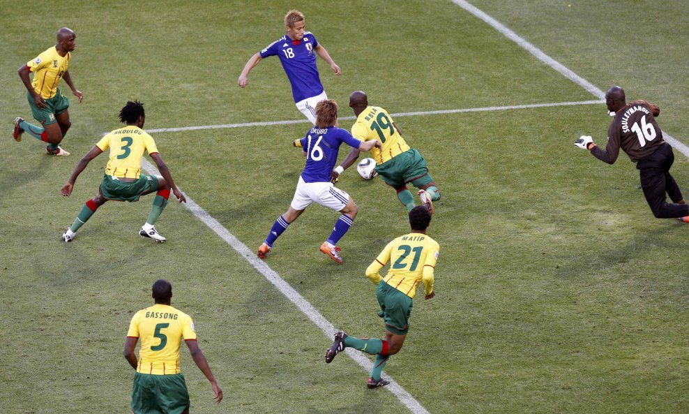 Japan - Kamerun - Keisuke Honda za 1:0