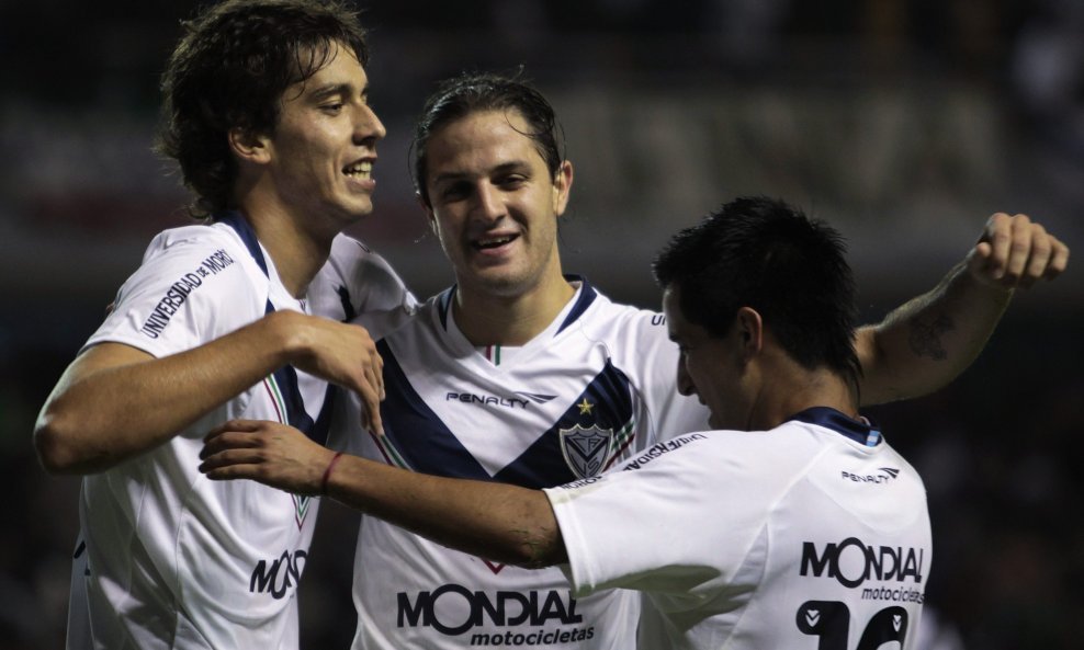 Juan Manuel Martinez, Velez Sarsfield,  Ricardo Alvarez, Maximiliano Moralez - Copa Libertadores 2011