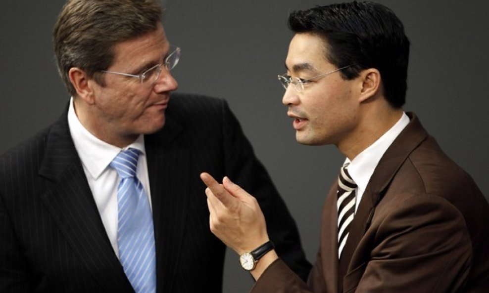 Guido Westerwelle i Phillip Roesler