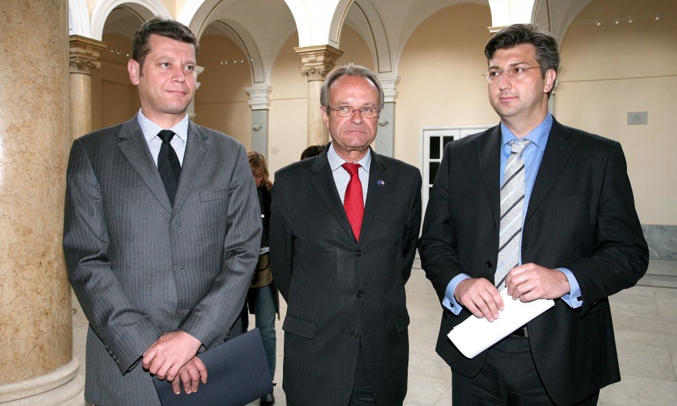 Jasen Mesić, Paul Vandoren, Andrej Plenković