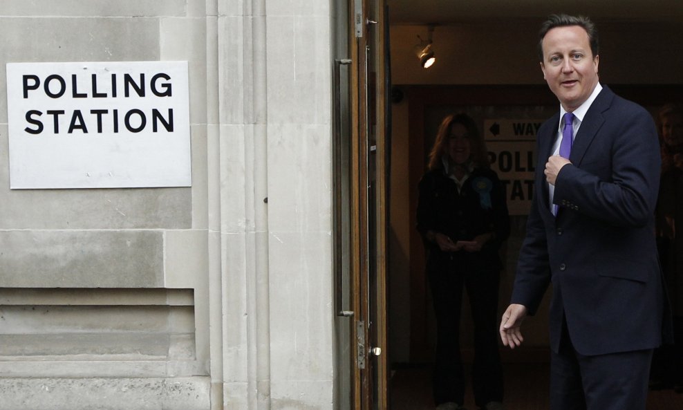 David Cameron na referendumu