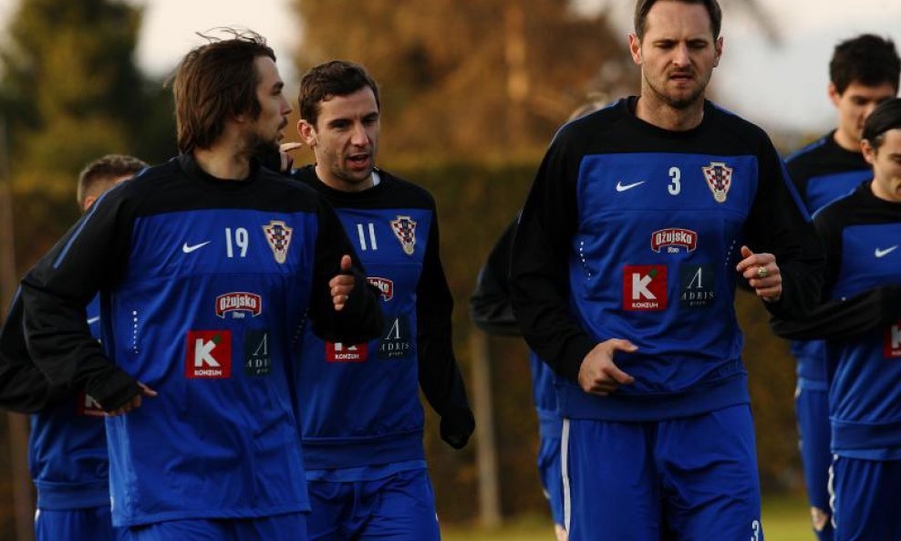 Niko Kranjčar i Josip Šimunić