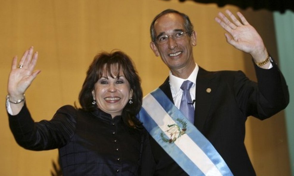 Alvaro Colom i Sandra Torres